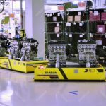 Auxiliary assembly mobile robot