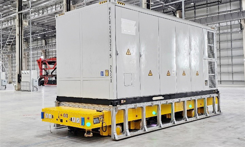 The Smart Manufacturing Prowess of SIASUN Heavy Payload Mobile Robots（images 6）